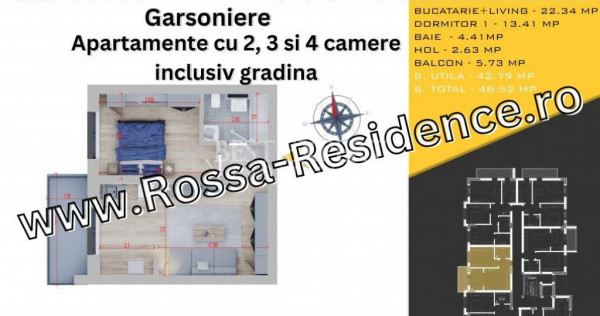 Www.Rossa-Residence.ro Direct Dezvoltator Parcare Bonus