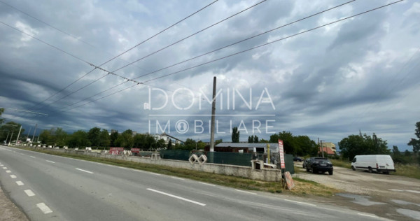 Teren intravilan, vad comercial, &icirc;n B&acirc;rsești, la DN 67D