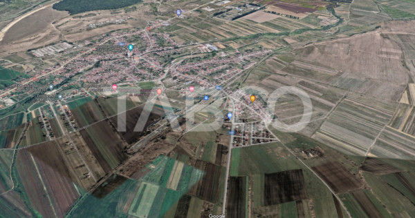 Teren de vanzare 629 mp cu autorizatie de constructie Cristi