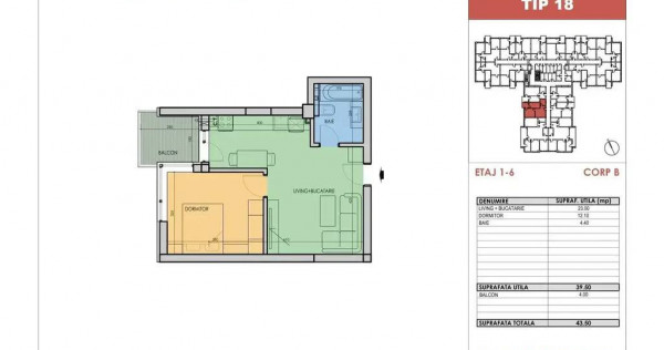 Nou 2 Camere Metrou - Berceni