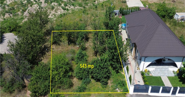 Teren in suprafata de 543mp, str Vlad Tepes