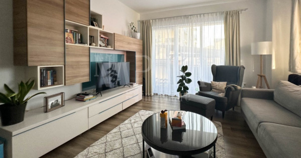 Apartament cu 2 camere, gradina si garaj!