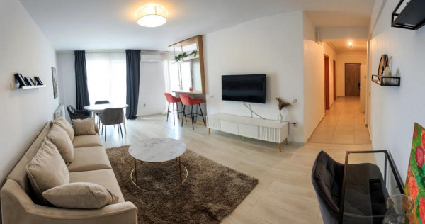 Apartament cu 2 camere, mobilat si utilat-Ozone Residence