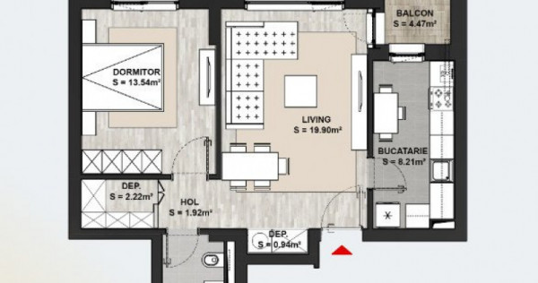 Apartament 2 camere zona Calea Bucuresti