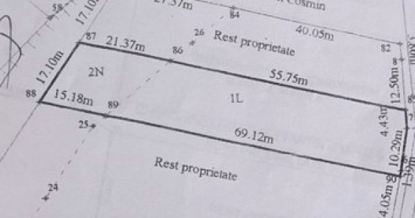 Teren lângă Ambient Ostroveni 670 m