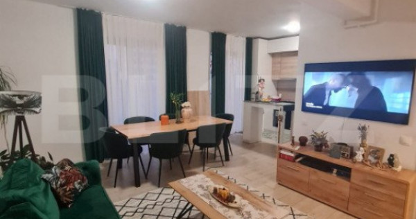 Apartament cu 4 camere si gradina, incalzire in pardoseala,