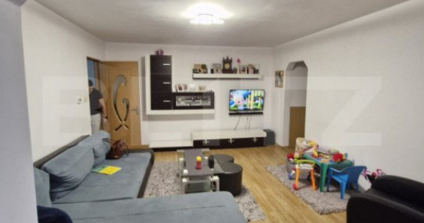 Apartament 2, camere mobilat, decomandat, 55mp