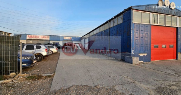 De inchiriat - Hala/Spatiu logistic si spatii birouri - Centura Galati