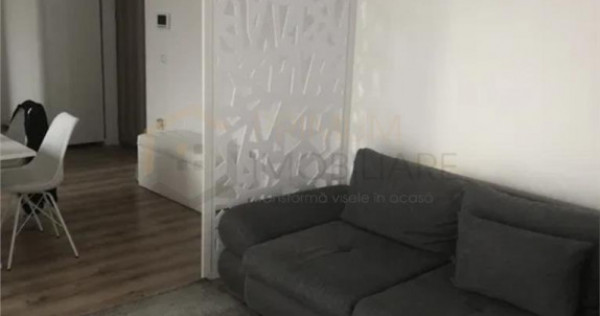 Apartament 2 camere, 2 locuri de parcare, complet mobilat, u