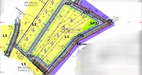 Loturi de teren intravilan curti constructii 500mp si 1200mp