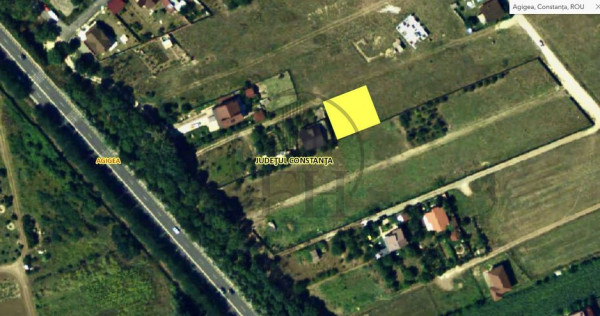 Teren intravilan de v&acirc;nzare Agigea, Constanța