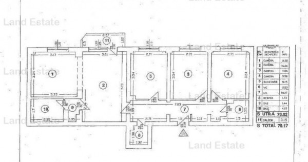 4 camere Obor-Calea Mosilor ( 250 m metrou )