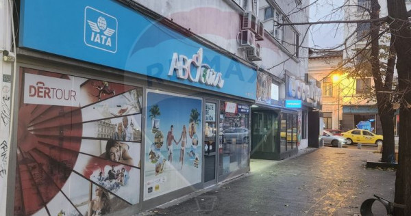 Spațiu comercial de inchiriat 133mp zona Rosetti/Romana