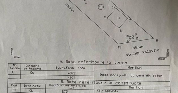 Proprietate Comercială de vânzare în Pipera