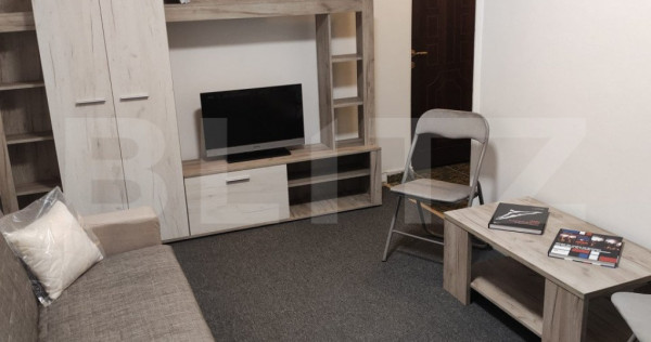 Garsonieră centrală &icirc;ntr-un bloc reabilitat, ideală pent