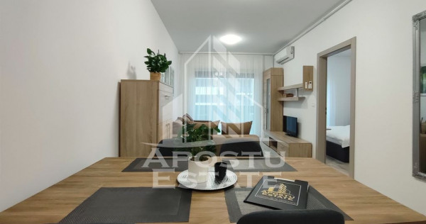 Apartament cu 2 camere, living open space, in Adora Park