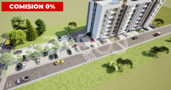 Apartament FARA COMISION 2 camere si balcon etaj 6 Sibiu Dna