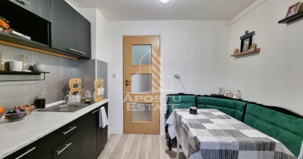 Apartament 2 camere, etaj 1, centrala proprie, zona Calea...