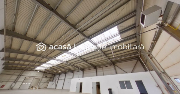 Hală industrială de &icirc;nchiriat 856 mp