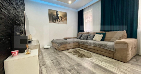 Apartament 2 camere, 56 mp, gradina, parcare, etaj intermedi