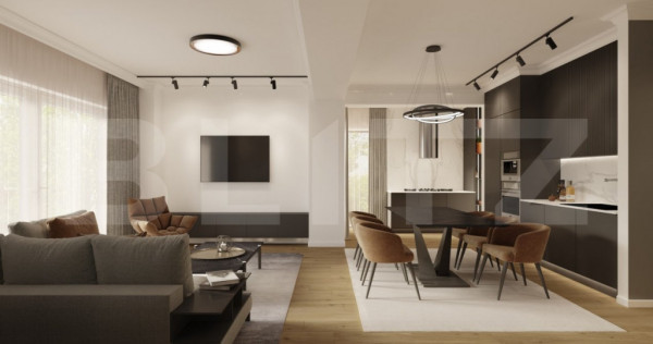 Apartament de vanzare, cu 3 camere, 65 mp + balcon, zona Tra