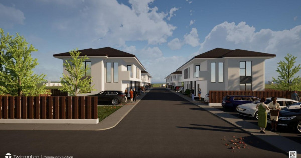 Duplex 4 camere, 115 mp, teren 200 mp – Complex privat, zona BMW