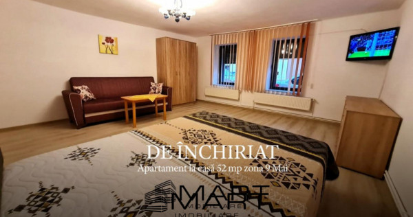 Apartament la casa 52 mp zona 9 Mai