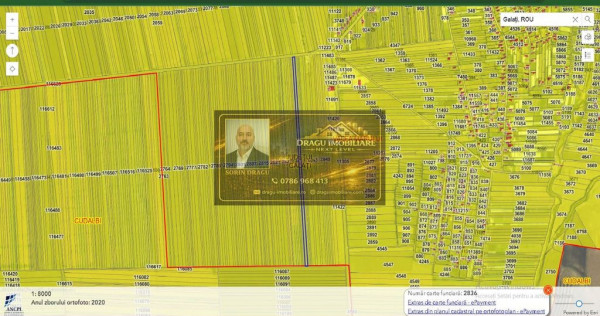 Teren extravilan 13.500 mp/ Valea Marului