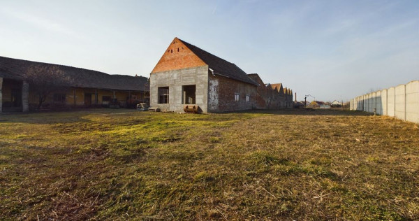 Teren și hale pe Calea Aradului din Periam