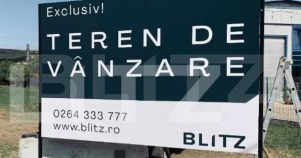 Teren intravilan Iasi 1200 mp, PUZ, zona Lidl Bucium