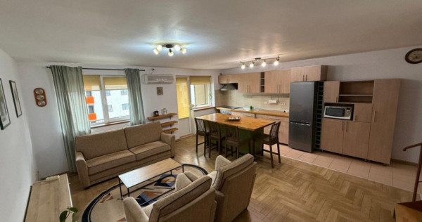 Apartament cu 3 camere pe 2 nivele, 90 mp, zona Rahovei