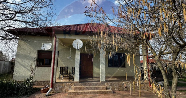 Casă de vânzare cu livadă și piscină – Giurgiu