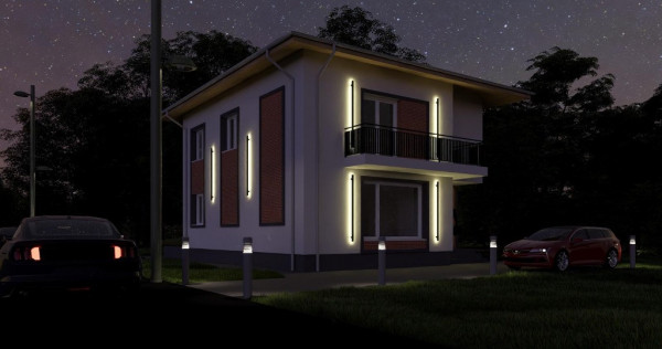 Casa individuala - 4 camere 3 bai -430 mp teren - 10 min statie STV