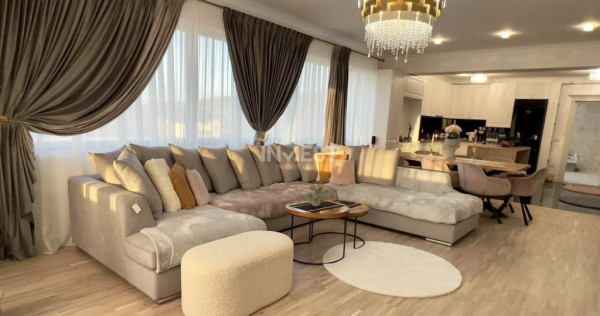 *PENTHOUSE cu vedere panoramică* (complet mobilat/utilat) -