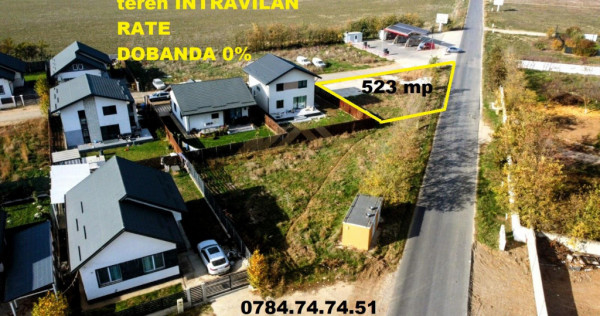 Teren INTRAVILAN la sosea - comuna Berceni