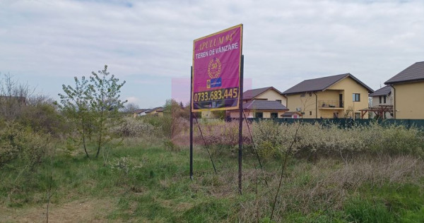 Săbăreni, teren intravilan 3767 mp, cu utilităti