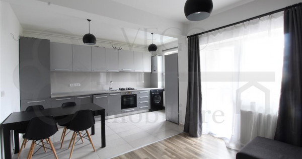 3 camere, 67 mp, balcon, in Floresti, aproape de Vivo!