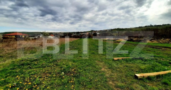 Teren intravilan 382mp, cu Puz aprobat prin HCL, in zona Bor