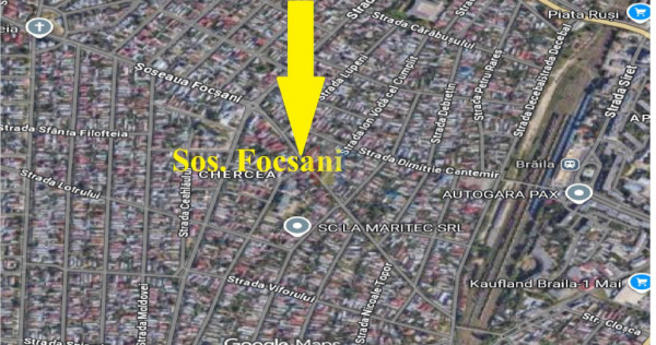 Sos. Focsani 236 mp cu UTILITATI deschidere 14 m Chercea