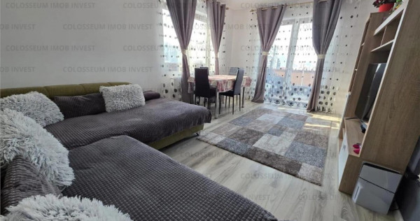 Apartament 3 camere, 2 bai, decomandat, mobilat, utilat, zona Noua!