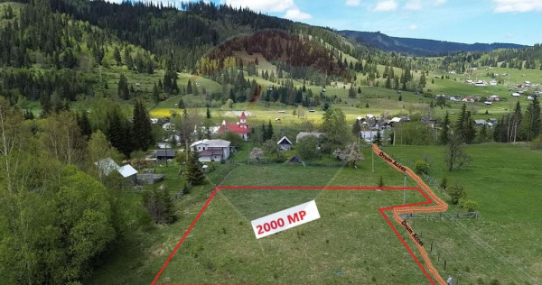 Teren 2,000 mp Saru Dornei / Strada Principala