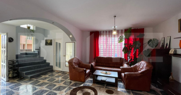 Casa individuala, 180 mp utili, 600 mp curte, parcare, zona
