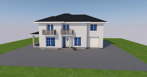 Ansamblu nou, 6 case individuale, la cheie, Radauti