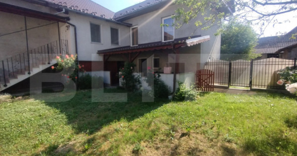 Casa 3 camere, 100mp si spatiu comercial, teren 513 mp, zona