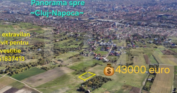 Teren Unicat la vanzare in Cluj Napoca !