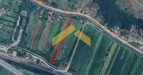 Teren 4000 mp intravilan de localitatea Barzava