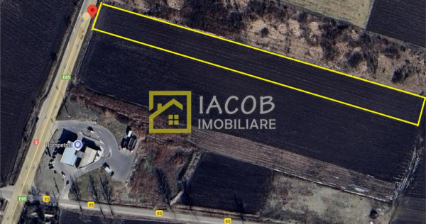 Teren intravilan, 8333 mp, la E85, comuna Secuienii Noi, jud