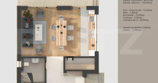 Casa cu 5 camere tip duplex, impecabila, zona Tractorul