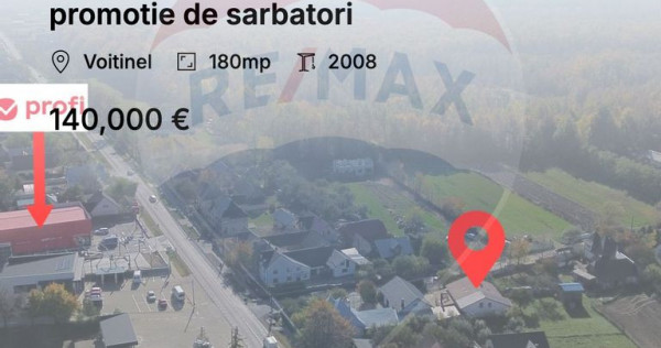 Casa de vanzare in Voitinel in promotie de sarbatori