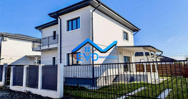 Vila de , individuala, 4 camere, 2 bai, 424mp teren, Breazu